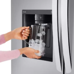 LG Réfrigérateur 26 pi3 36 po Acier inoxydable Congélateur en bas, Portes françaises - LRFXC2606S
