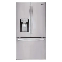 LG Réfrigérateur 28 pi3 36 po Acier inoxydable Congélateur en bas, Portes françaises - LRFS28XBS