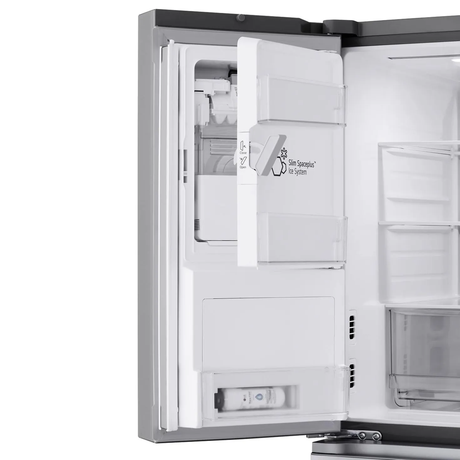 LG Réfrigérateur 29 pi3 36 po Acier inoxydable Portes françaises - LF29S8330S