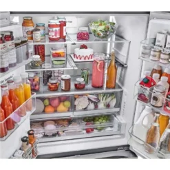 LG Réfrigérateur 30,7 pi3 36 po Acier inoxydable Portes françaises - LRYXS3106S