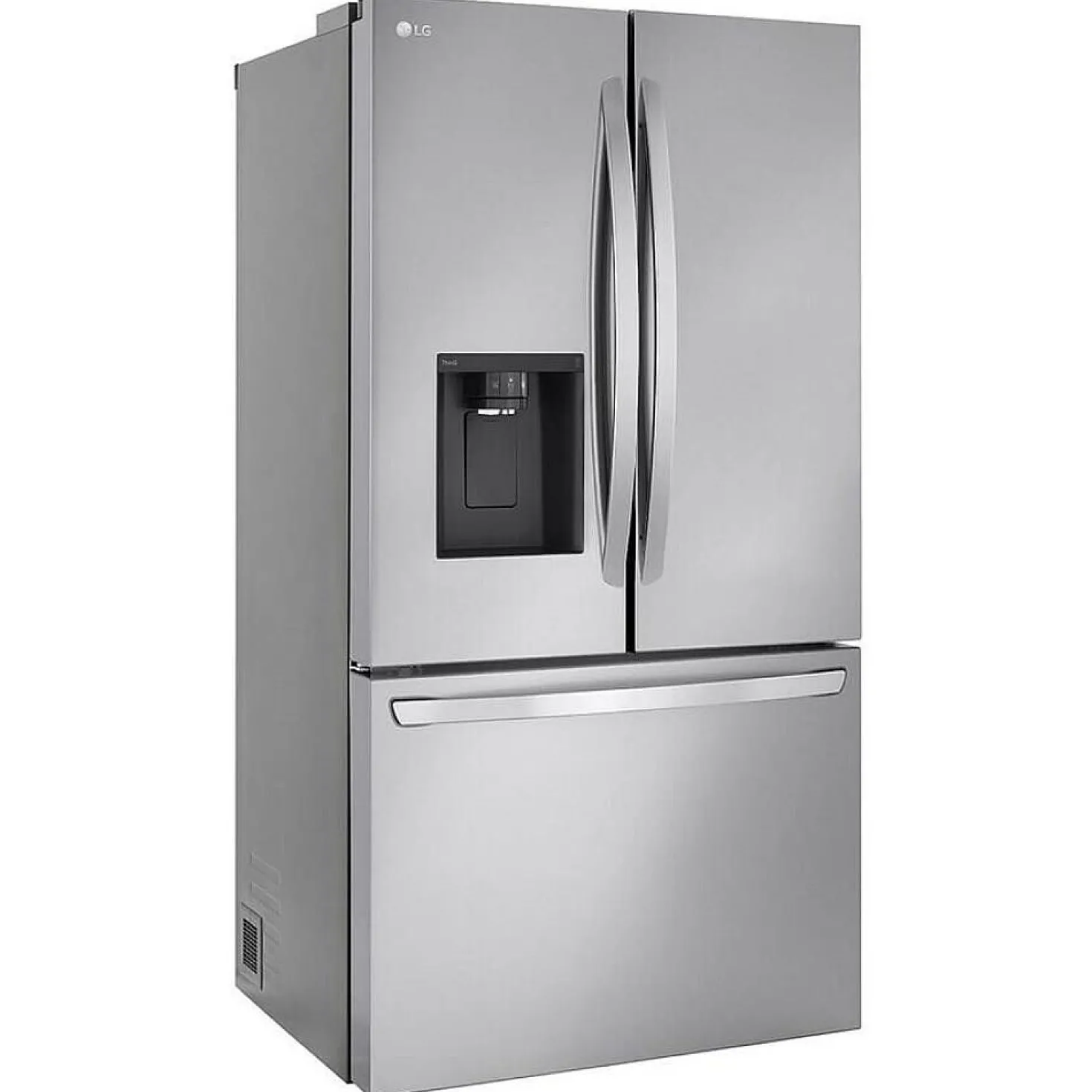 LG Réfrigérateur 31 pi3 36 po Acier inoxydable Portes françaises - LRFXS3106S