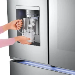 LG Réfrigérateur 31 pi3 36 po Acier inoxydable Portes françaises - LRYKS3106S