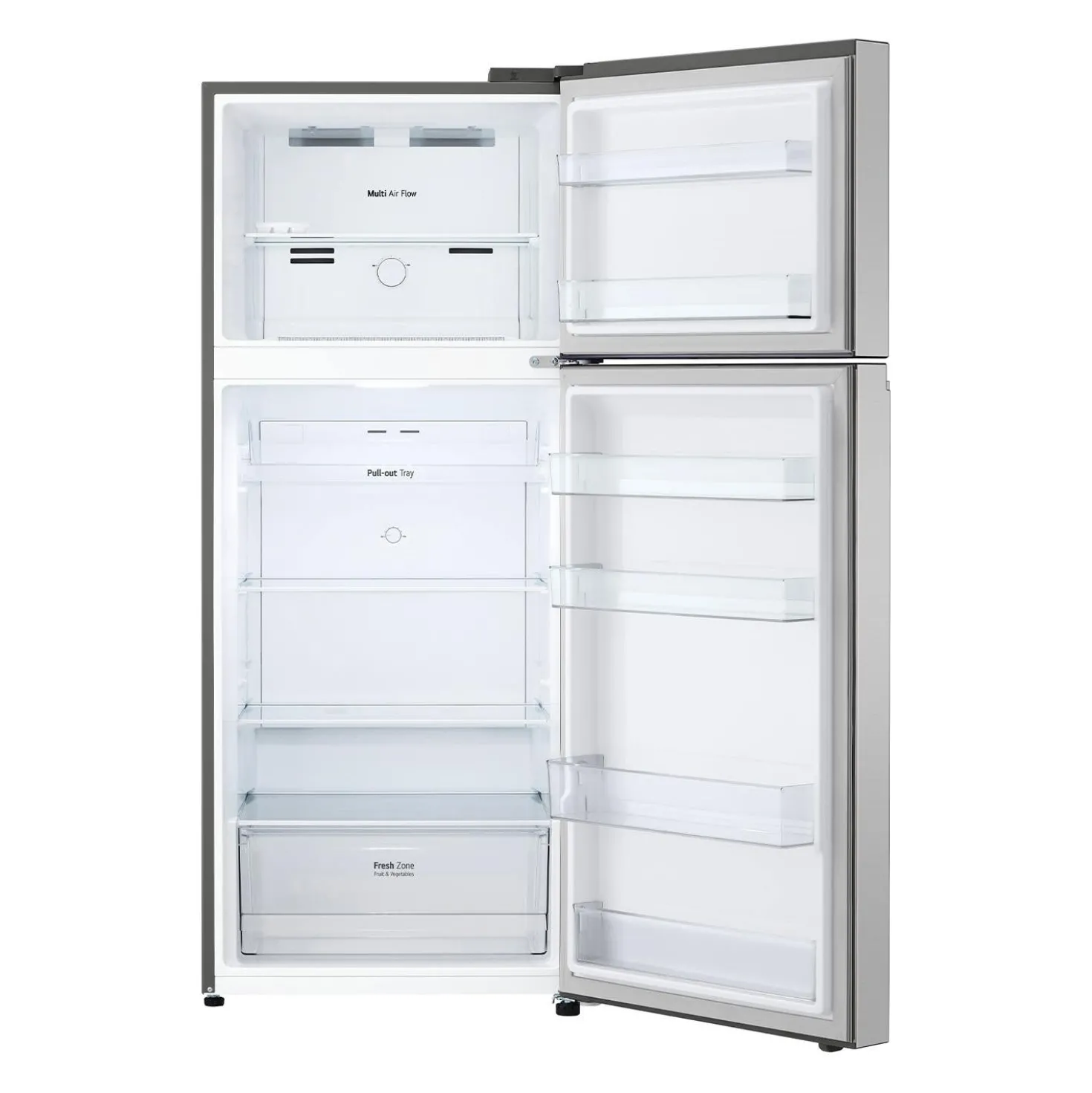LG Réfrigérateur 11,9 pi3 27 po Argent platine Congélateur en haut - LT13C2000V
