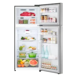 LG Réfrigérateur 11,9 pi3 27 po Argent platine Congélateur en haut - LT13C2000V