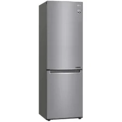 LG Réfrigérateur 12 pi3 24 po Argent platine Congélateur en bas - LBNC12231V