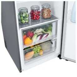 LG Réfrigérateur 13,6 pi3 24 po Argent platine Tout réfrigérateur - LRONC1404V