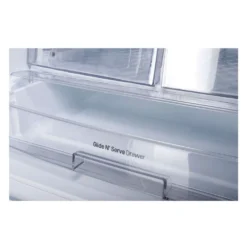 LG Réfrigérateur 21,8 pi3 30 po Blanc Congélateur en bas, Portes françaises - LRFNS2200W