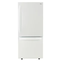 LG Réfrigérateur 22 pi3 30 po Blanc Congélateur en bas - LRDNS2200W
