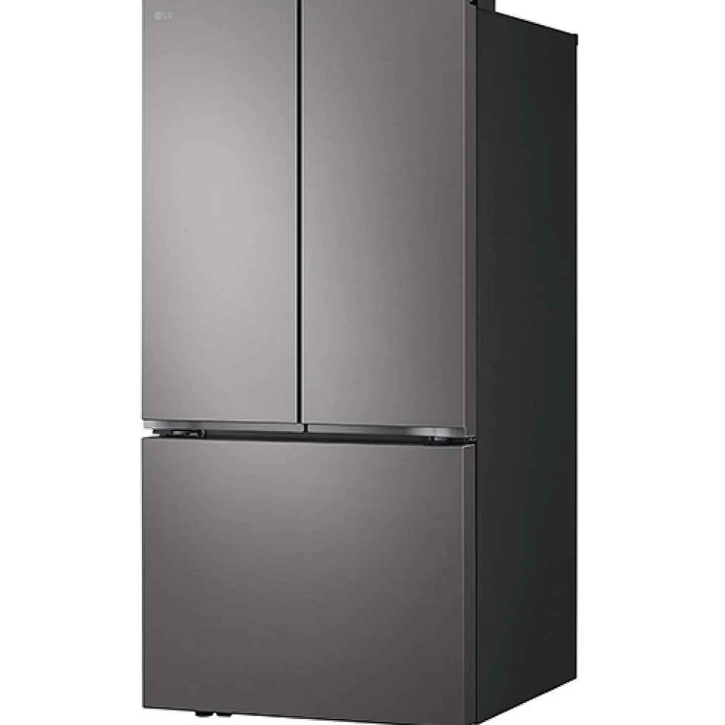 LG Réfrigérateur 25 pi3 33 po Inox Noir Portes françaises - LF25S6200D