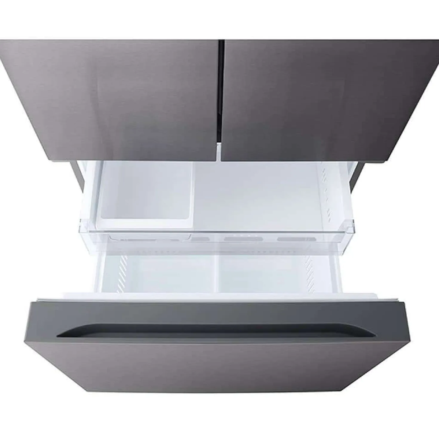LG Réfrigérateur 25 pi3 33 po Inox Noir Portes françaises - LF25S6200D