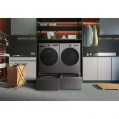 LG Sécheuse Chargement frontal Inox Noir 27