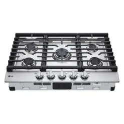 LG Table de cuissonAcier inoxydable 30" Gaz Acier inoxydable - CBGJ3023S
