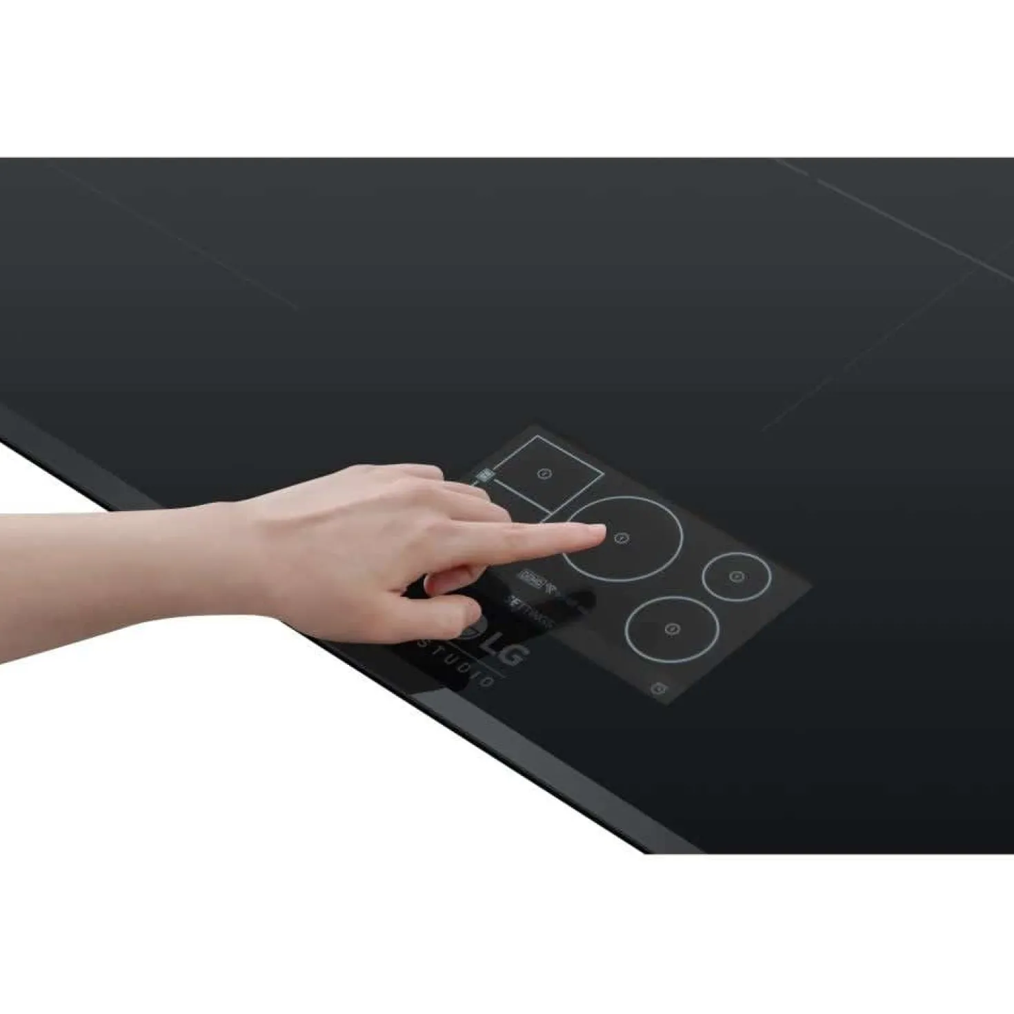 LG Table de cuisson Induction Noir 37" Noir - CBIS3618BE