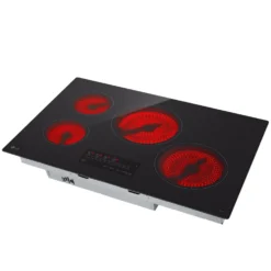 LG Table de cuisson Vitrocéramique Noir 31