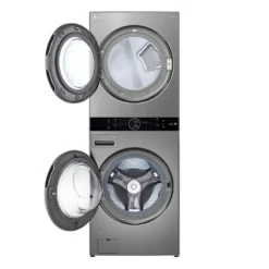 LG Tour de lavage, Acier inoxydable, 27", Chargement frontal - WKEX200HVA