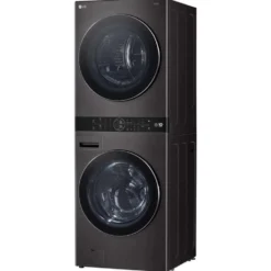 LG Tour de lavage, Acier noir, 27", Chargement frontal - WKHC252HBA