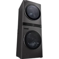 LG Tour de lavage, Acier noir, 27