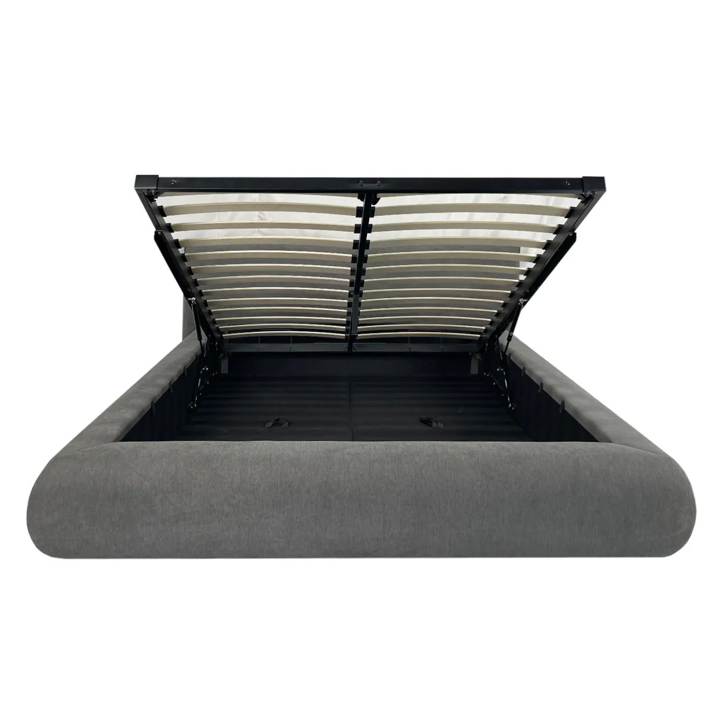 Lit coffre rembourré king - 78"