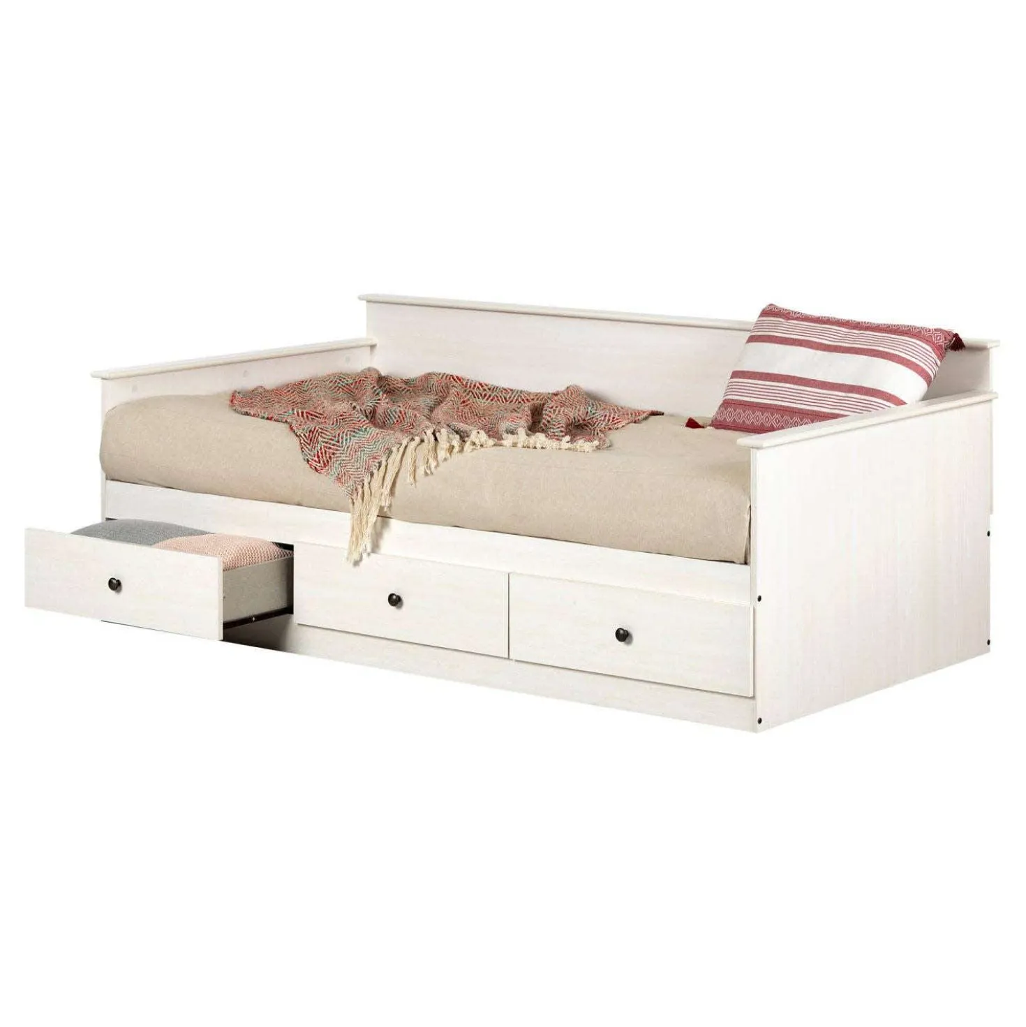 Lit de jour simple avec rangement 3 tiroirs (39") - South Shore