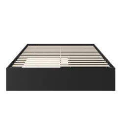 Lit double avec rangement 2 tiroirs (54") - Nexera