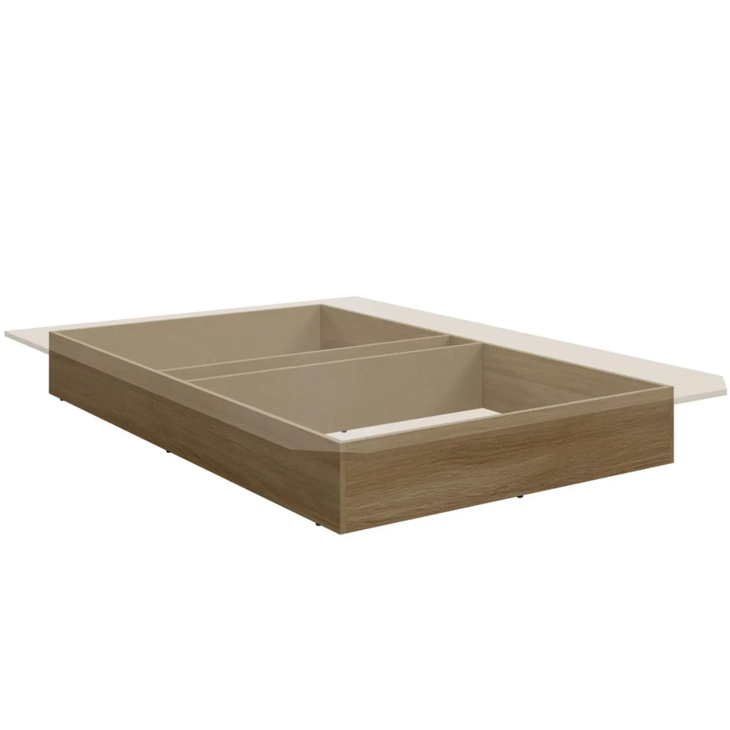 Lit double plateforme (54'')