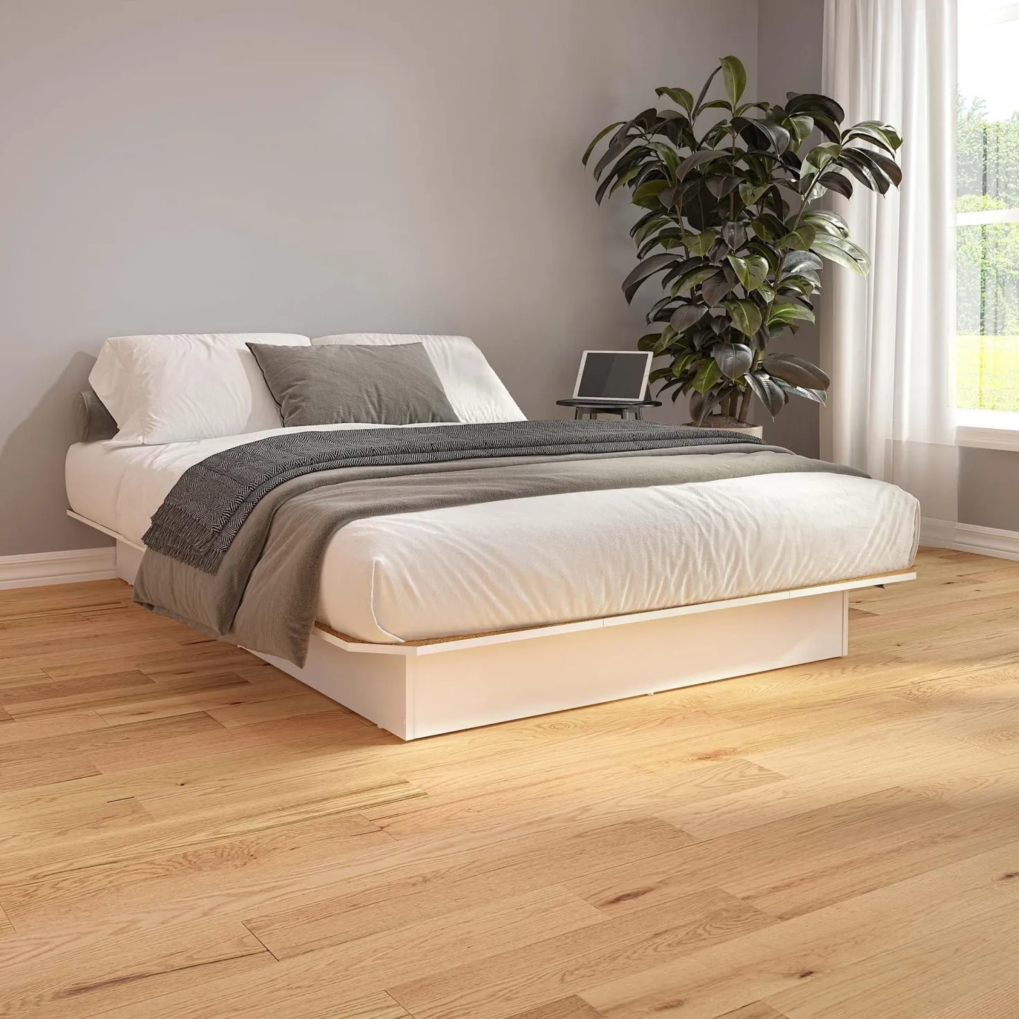 Lit plateforme double (54")