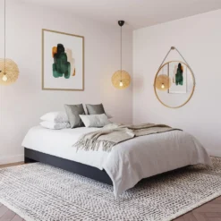 Lit plateforme double (54