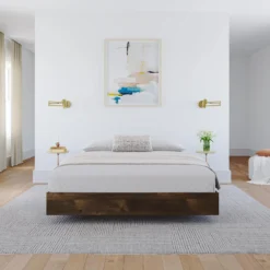 Lit plateforme double (54