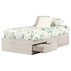 Lit simple avec rangement 3 tiroirs (39") - South Shore