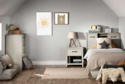 Lit simple avec rangement 3 tiroirs (39