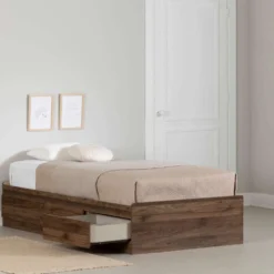 Lit simple avec rangement 3 tiroirs (39") - South Shore