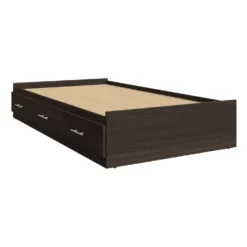 Lit simple avec rangement 3 tiroirs (39")