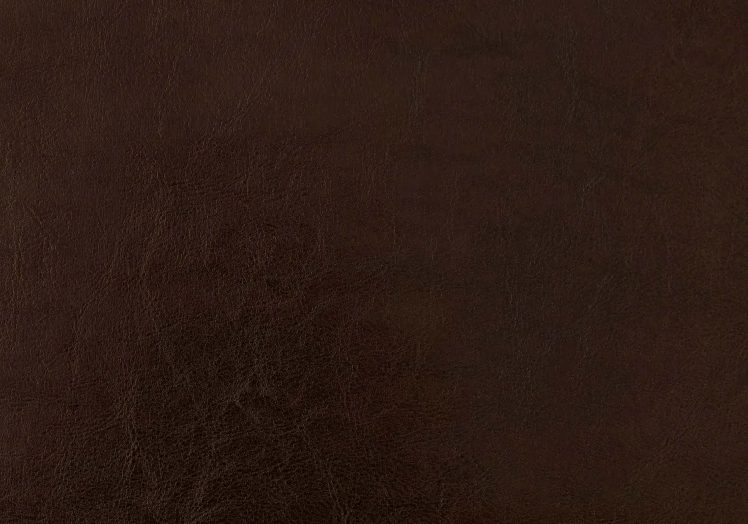 Lit - simple / simili-cuir brun fonce - Monarch