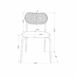 Lot de 2 chaises en rotin - South Shore
