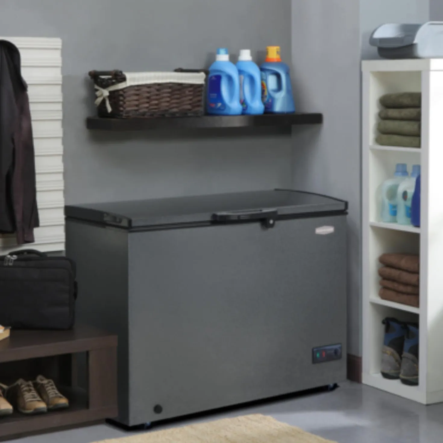 MARATHON Congélateur, Granite, Horizontal, 43" - MCF101GRD
