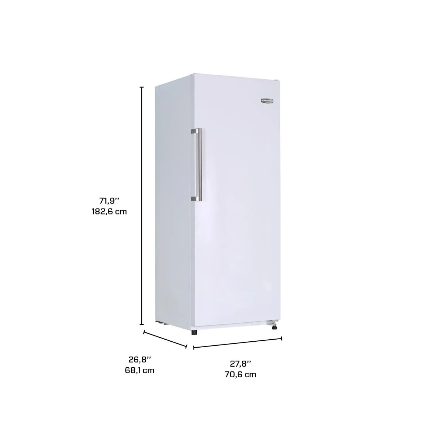 MARATHON Refrigerateur 14,9 pi3 28 poTout réfrigérateur - MAR149W