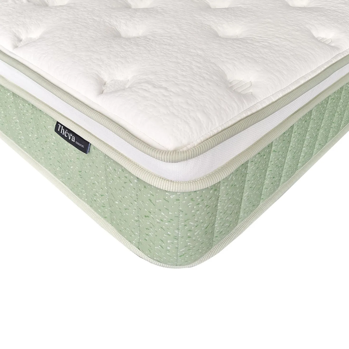 Matelas double roulé hybride semi-ferme - 54"