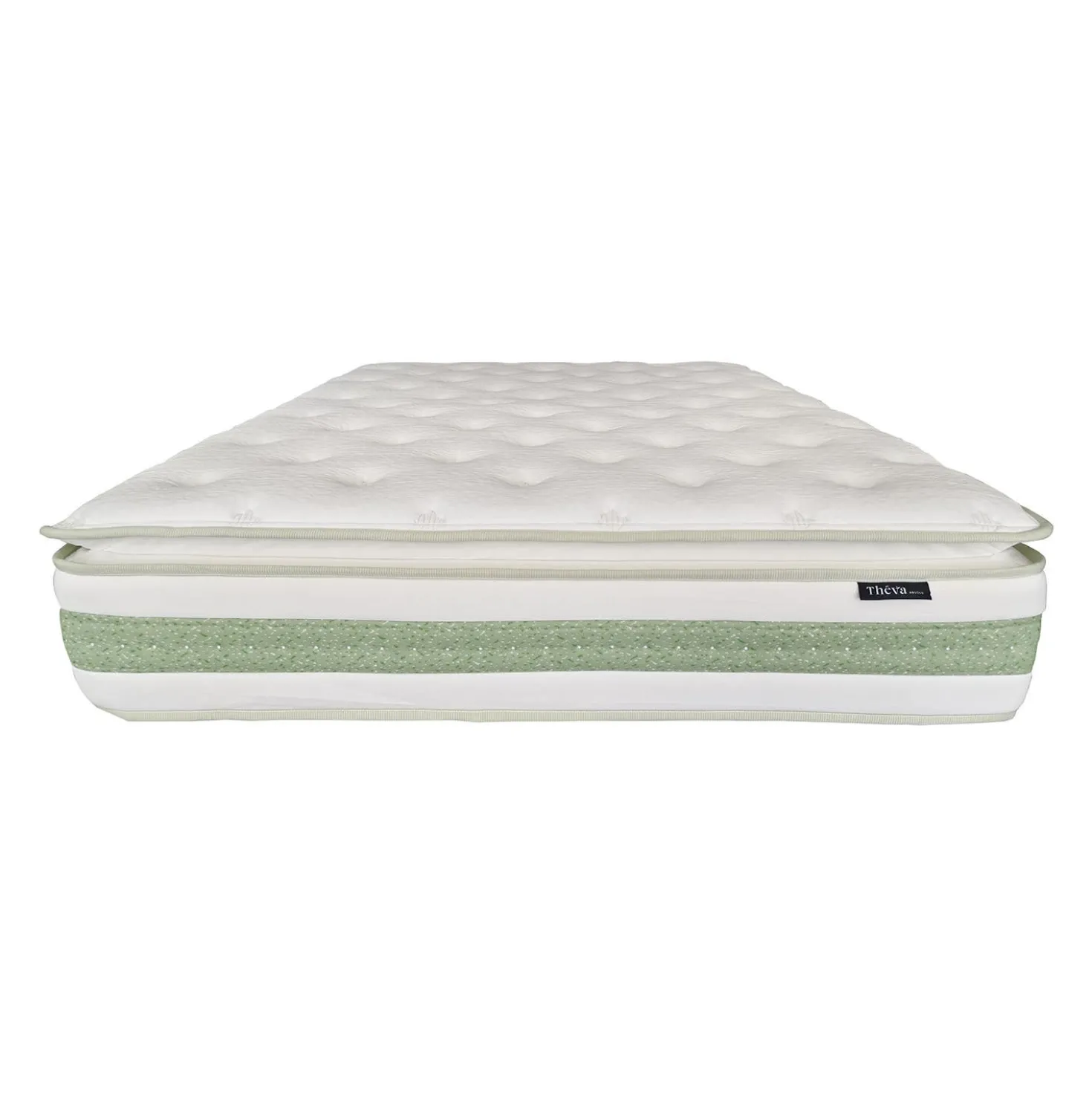 Matelas double roulé hybride semi-ferme - 54"