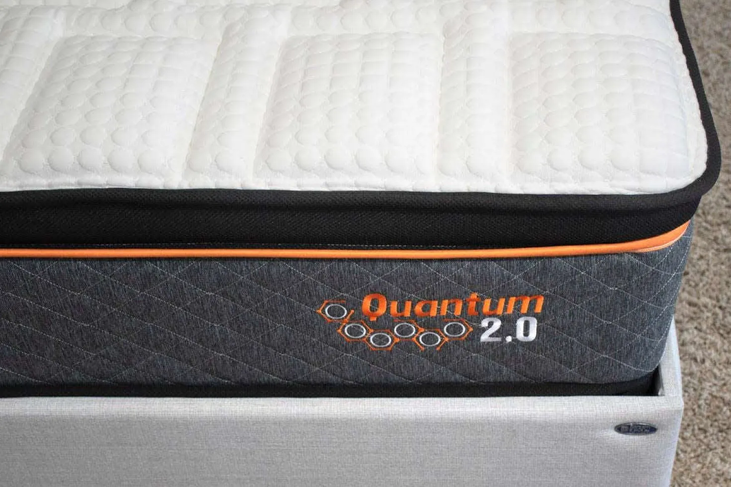 Matelas double roulé semi-ferme à ressorts ensachés - 54"
