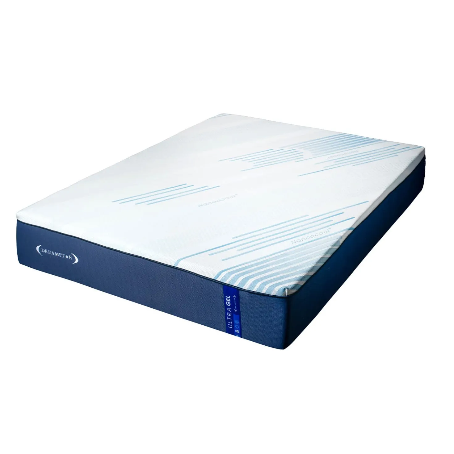 Matelas double roulé semi-ferme en mousse mémoire - 54"