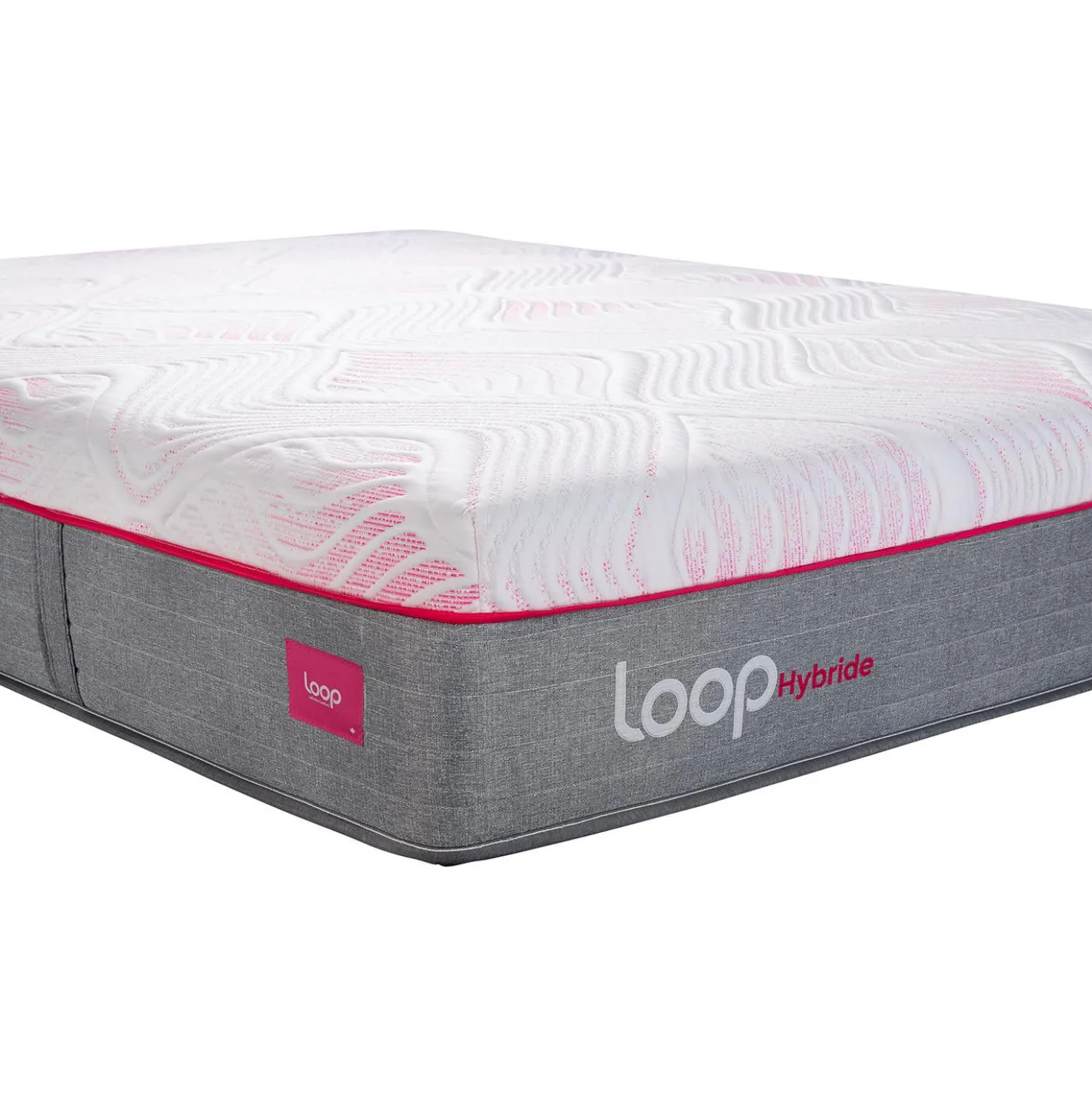 Matelas double roulé semi-ferme hybride - 54"