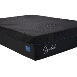 Matelas king roulé en mousse mémoire semi-ferme - 78