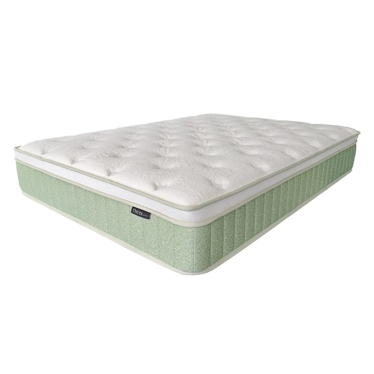 Matelas king roulé hybride semi-ferme - 80"