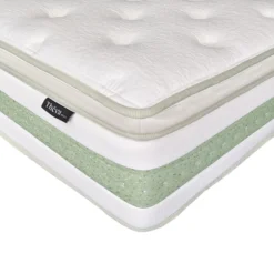 Matelas king roulé hybride semi-ferme - 80