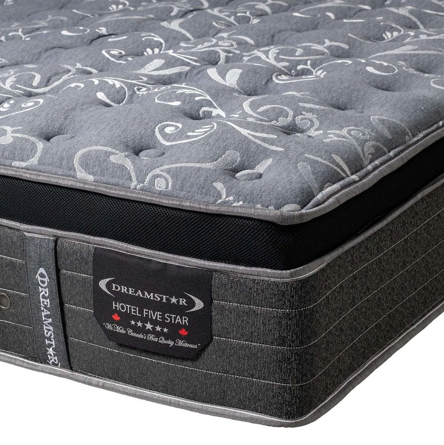 Matelas king semi-ferme à ressorts ensachés - 78"