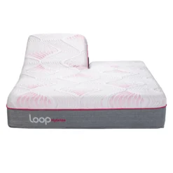 Matelas queen roulé hybride semi-ferme à têtes séparées - 60"