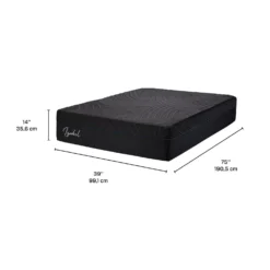 Matelas simple roulé en mousse mémoire semi-ferme - 39