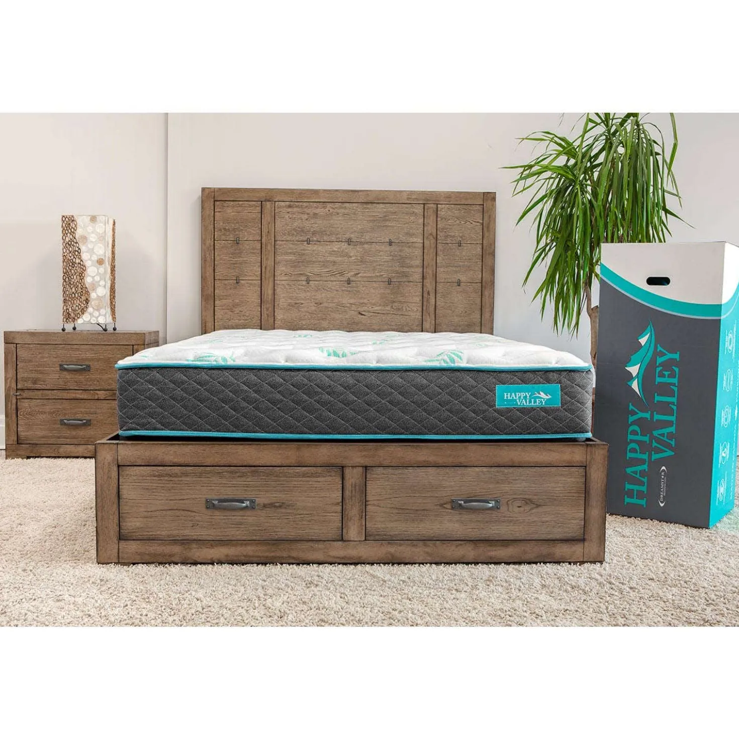 Matelas simple roulé ferme en mousse - 39"