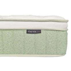 Matelas simple roulé hybride semi-ferme - 39"