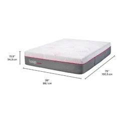 Matelas simple roulé hybride semi-ferme - 39